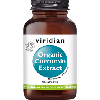 Organic Curcumin Extract Viridian 60caps