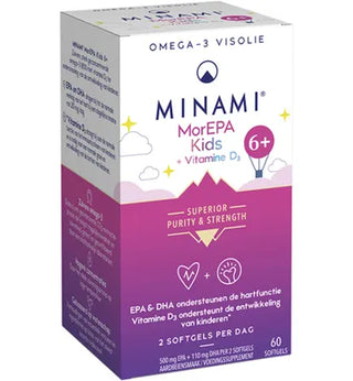 Minami MorEPA Kids 6+ 60 softgels