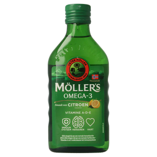 Mollers Levertraan Citroen met vitamine A, D, E