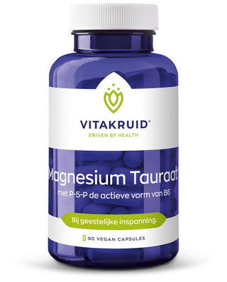 Vitakruid Magnesium tauraat met P-5-P 90Vcaps