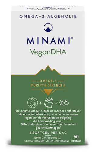 Vegan Algenolie 60 softgels Minami
