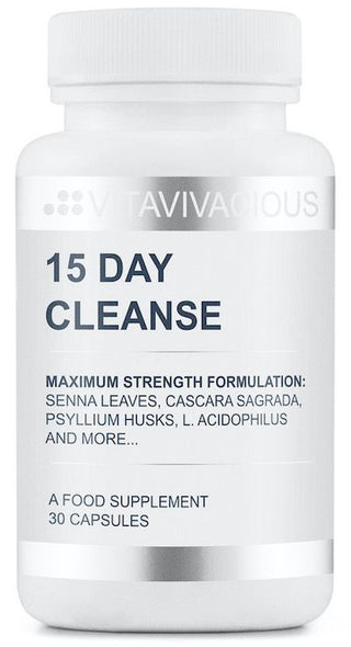 15 DAY CLEANSE Natural Detox VITAVIVA 30caps