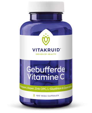 Vitakruid Gebufferde vitamine C   90 / 180 vegacaps