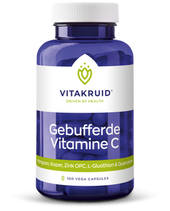 Buffered vitamin C Vitakruid 100 vega caps