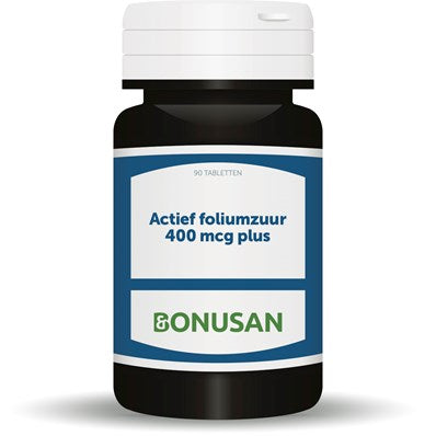 Bonusan Actief foliumzuur 400 mcg plus
