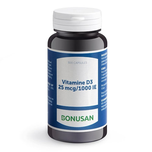 Vitamine D3 25 mcg/1000 IE Bonusan 300 softgels
