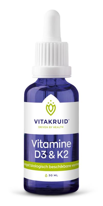 Vitamine D3 +K2 Vitakruid 30 ml