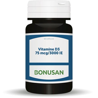 Vitamine D3 75 mcg/3000 IE Bonusan 60 softgels