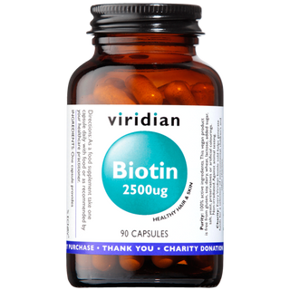 Biotin 2500 µg  Viridian  90caps