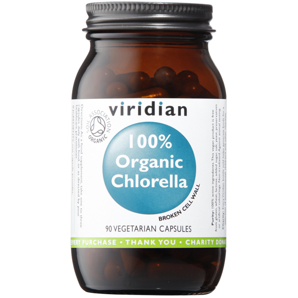 Organic Chlorella Viridian 90caps