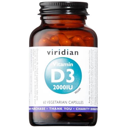 Vitamine D3 Viridian 60caps