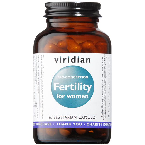 Fertility for Women Viridian 60caps