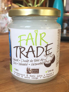 Fairtrade Coconut oil organic Amanprana 250ml