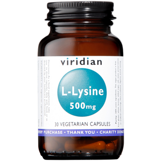 L-Lysine 500 mg Viridian 30caps