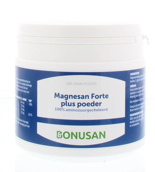 Magnesan Forte plus poeder Bonusan 240gr