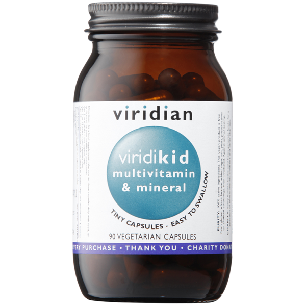 ViridiKid™ Multivitamin & Mineral 90 caps Viridian