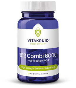 B12 Combi 6,000 with folate and P-5-P Vita herb