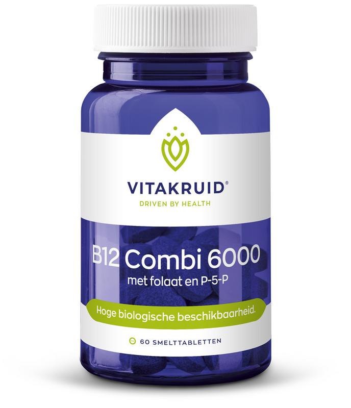 B12 Combi 6.000 met folaat en P-5-P Vitakruid
