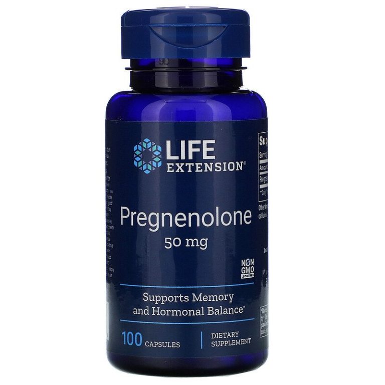 Pregnenolone 50mg Life Extension