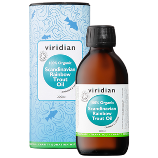 Sustainable Scandinavian Rainbow Trout Oil 90 softgels Viridian