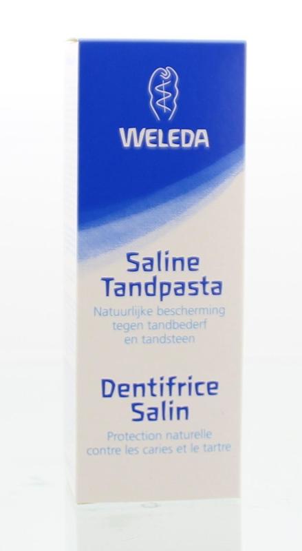 Saline Tandpasta WELEDA 75ml