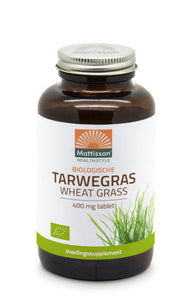 Absolute Tarwegras Wheatgrass 400mg Bio Raw Mattisson