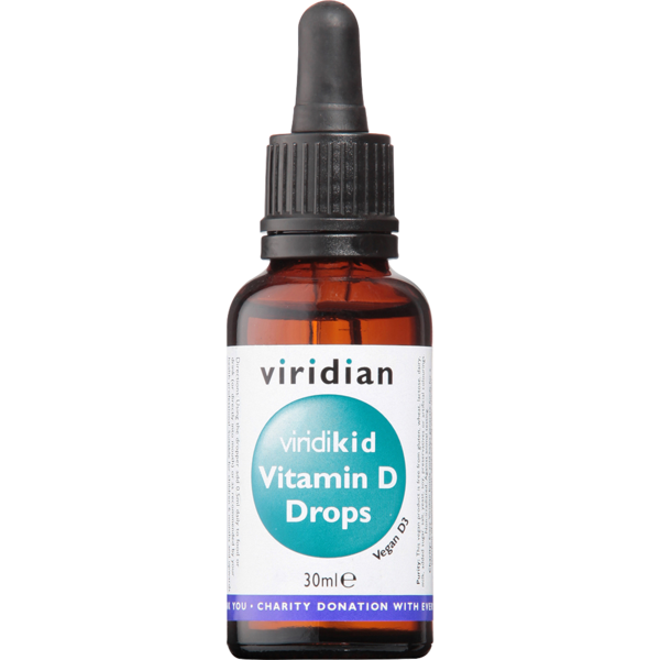 ViridiKid™ Vitamin D3 400 IU (10µg) Viridian 30ml